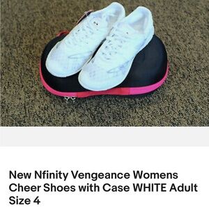 Brand new Infinity Vengeance Women’s Cheer Shoes size  4